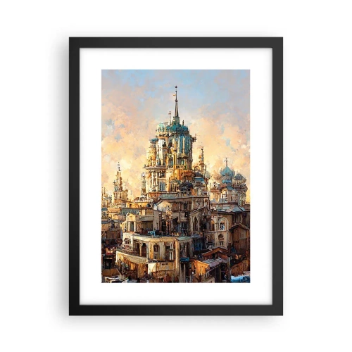 Poszter fehér keretben - A városok városa - 30x40 cm