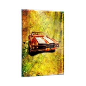 Üveg kép - Formákba varázsolt erő - 50x70 cm