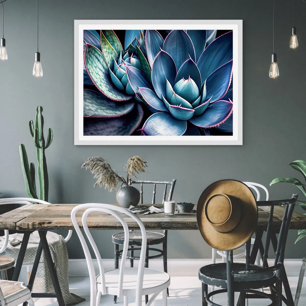 Poszter fekete keretben - Életerő - 40x30 cm