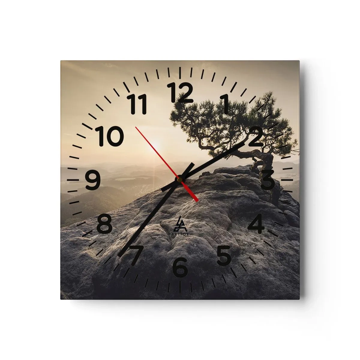 Falióra, Óra - Az élet mindig győz - 30x30 cm