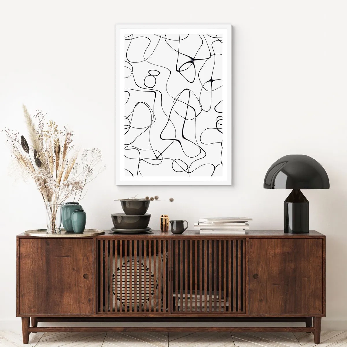 Poszter fekete keretben - Életutak, sorsok - 61x91 cm