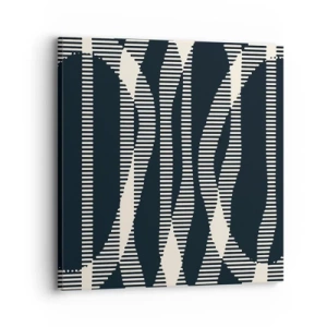 Vászonkép - Sötétség megtörése kísérlete - 30x30 cm