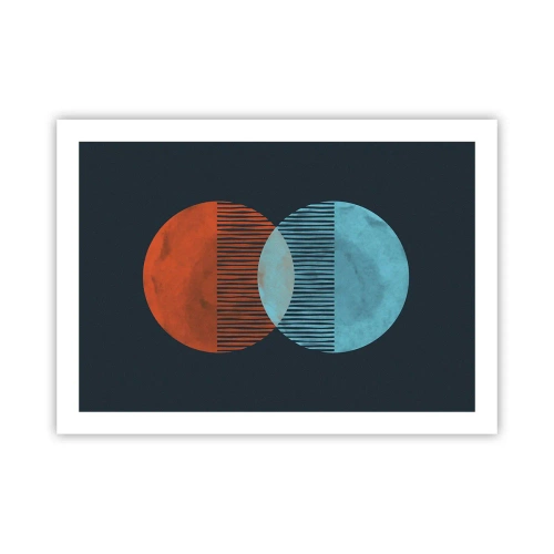 Poszter - Csillagászati fantázia - 70x50 cm