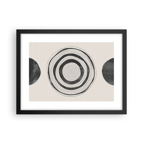 Poszter fehér keretben - Az a fontos, ami a kettő között van. - 40x30 cm