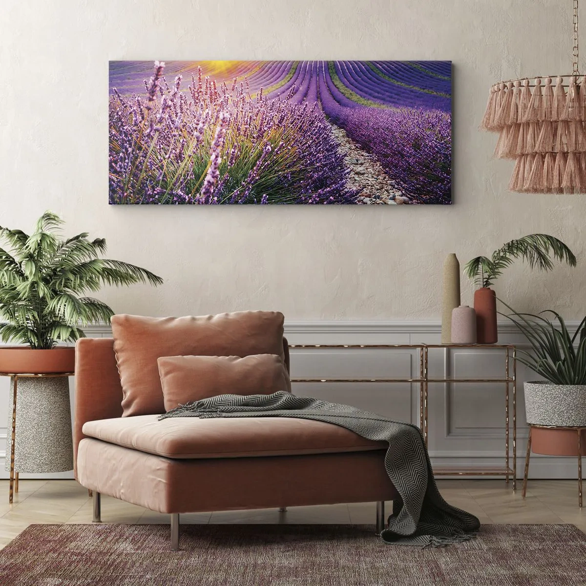 Vászonkép - Illatos szálak - 160x50 cm