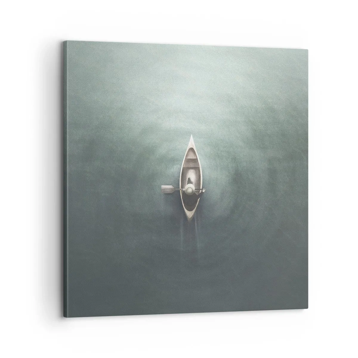 Vászonkép - Egy holdfényes tavon át - 60x60 cm