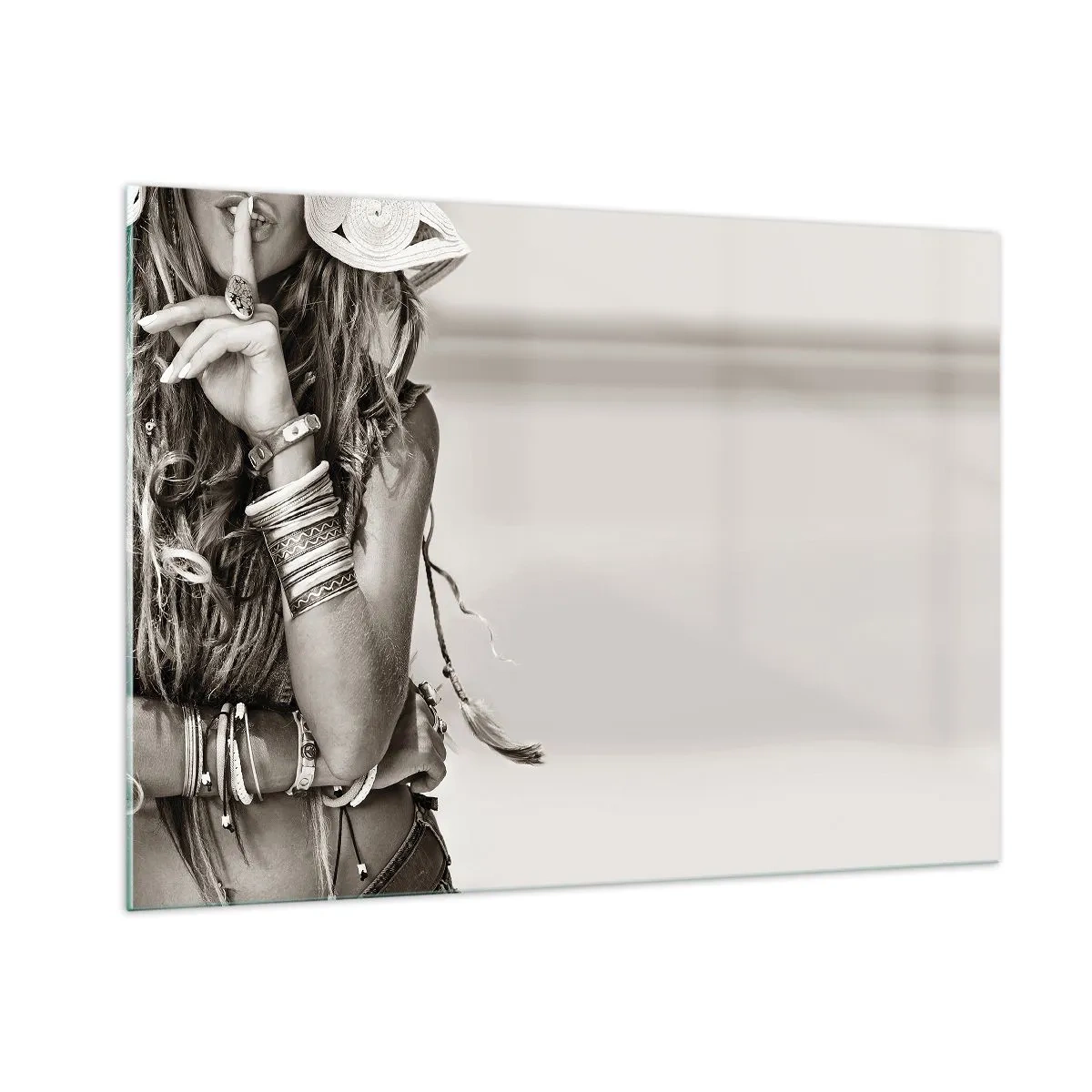 Üveg kép - Mint egy leány - 100x70 cm