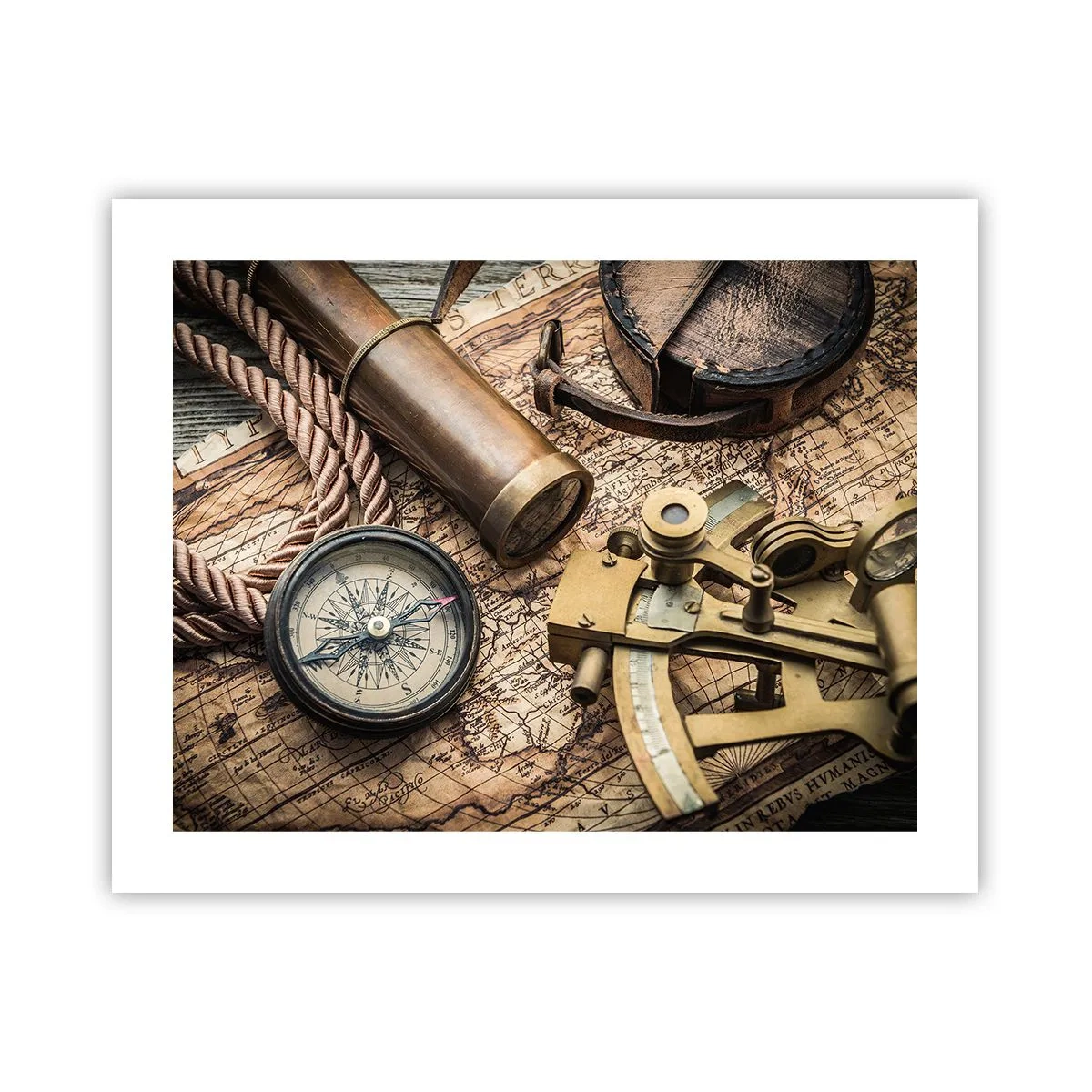 Poszter - Állítson be egy irányt - 50x40 cm