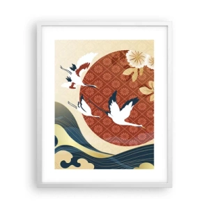 Poszter fekete keretben - Japán mese - 40x50 cm