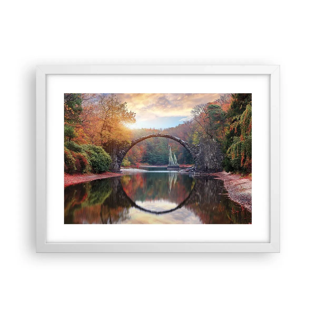 Poszter fekete keretben - A tükör másik oldalán - 40x30 cm