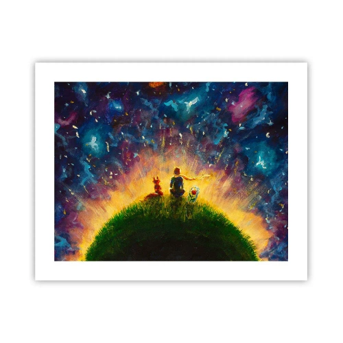 Poszter - Szerelem és barátság – az egész világ - 50x40 cm