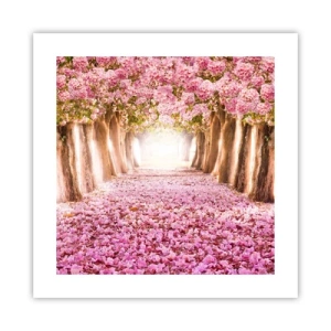 Poszter - Út a paradicsomba - 40x40 cm