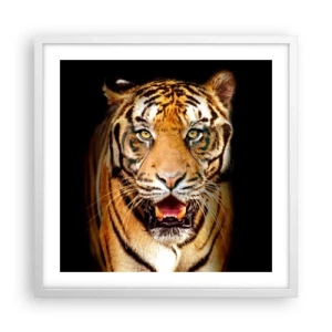 Poszter fekete keretben - Szívében vad - 50x50 cm