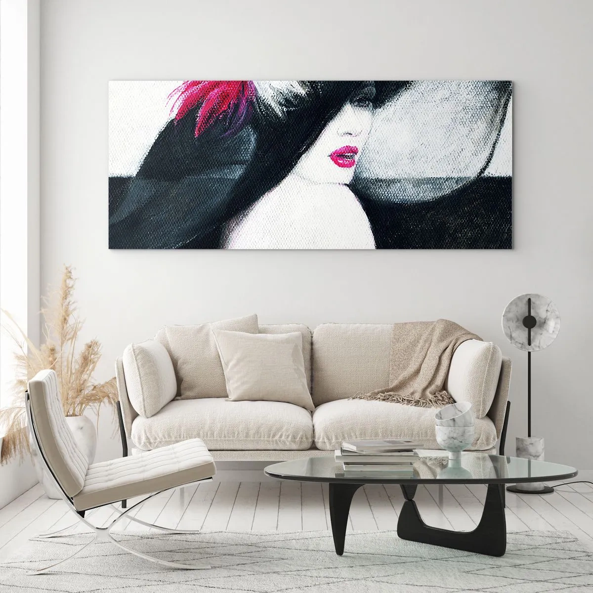 Üveg kép - Mindig titok - 90x30 cm