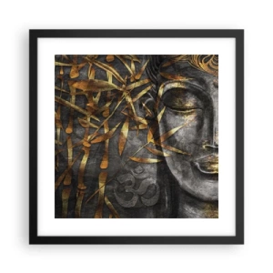 Poszter fehér keretben - Érezd a nyugalmat - 40x40 cm