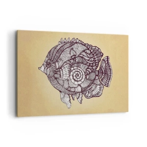 Vászonkép - A díszek óceánjából - 120x80 cm