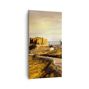 Vászonkép - Mindjárt megjelenik Don Quijote - 65x120 cm