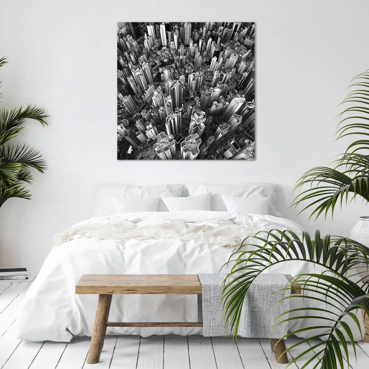 Vászonkép - Továbbra is feljebb és feljebb - 60x60 cm