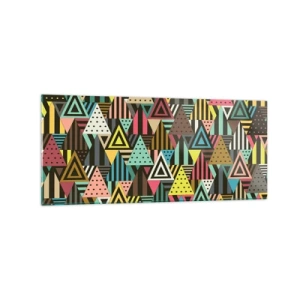 Üveg kép - Hármas ritmusban - 120x50 cm