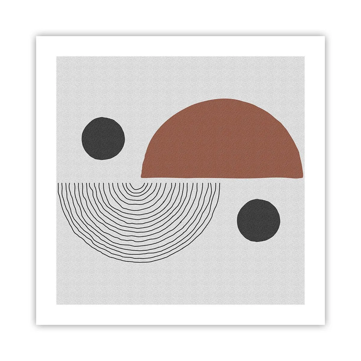 Poszter - A kerék tökéletessége - 50x50 cm