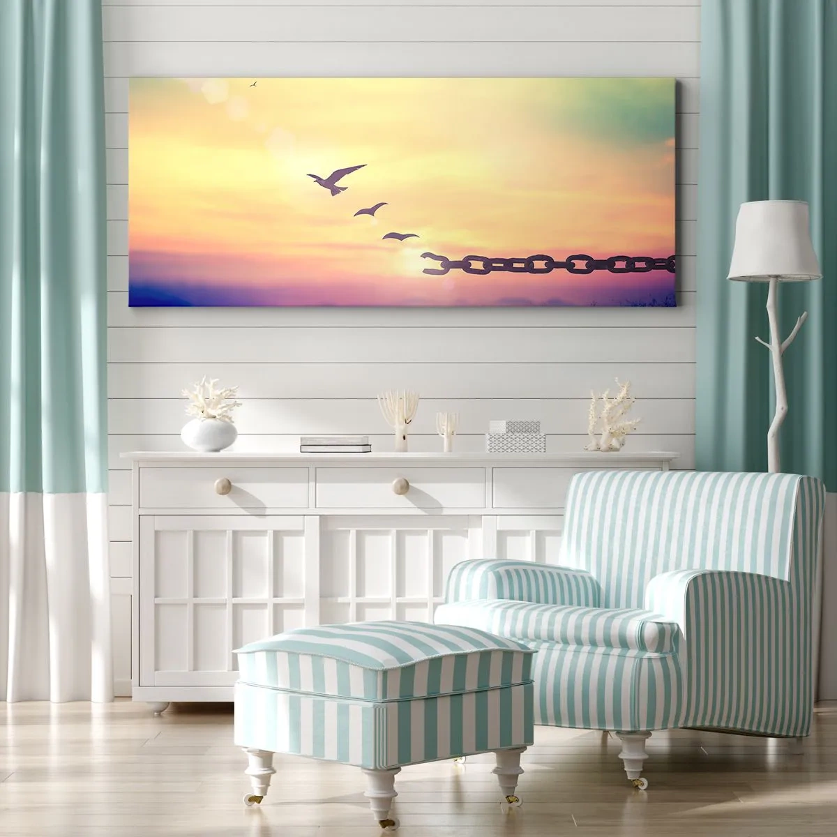 Vászonkép - Szabadság győzelme - 160x50 cm