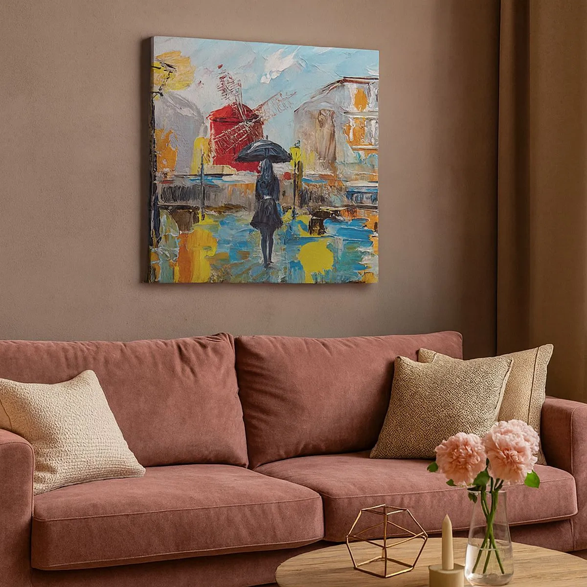 Vászonkép - Párizsi legendák - 30x30 cm