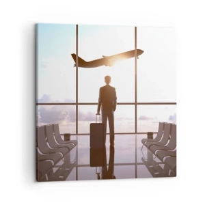 Vászonkép - Van időd, lassíts - 50x50 cm