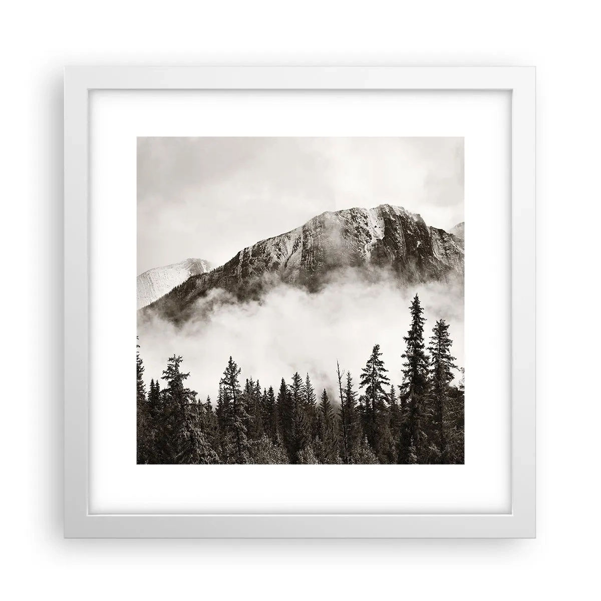 Poszter fekete keretben - Gránit uralkodó - 30x30 cm