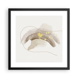 Poszter fehér keretben - Megtalált az űrben - 40x40 cm