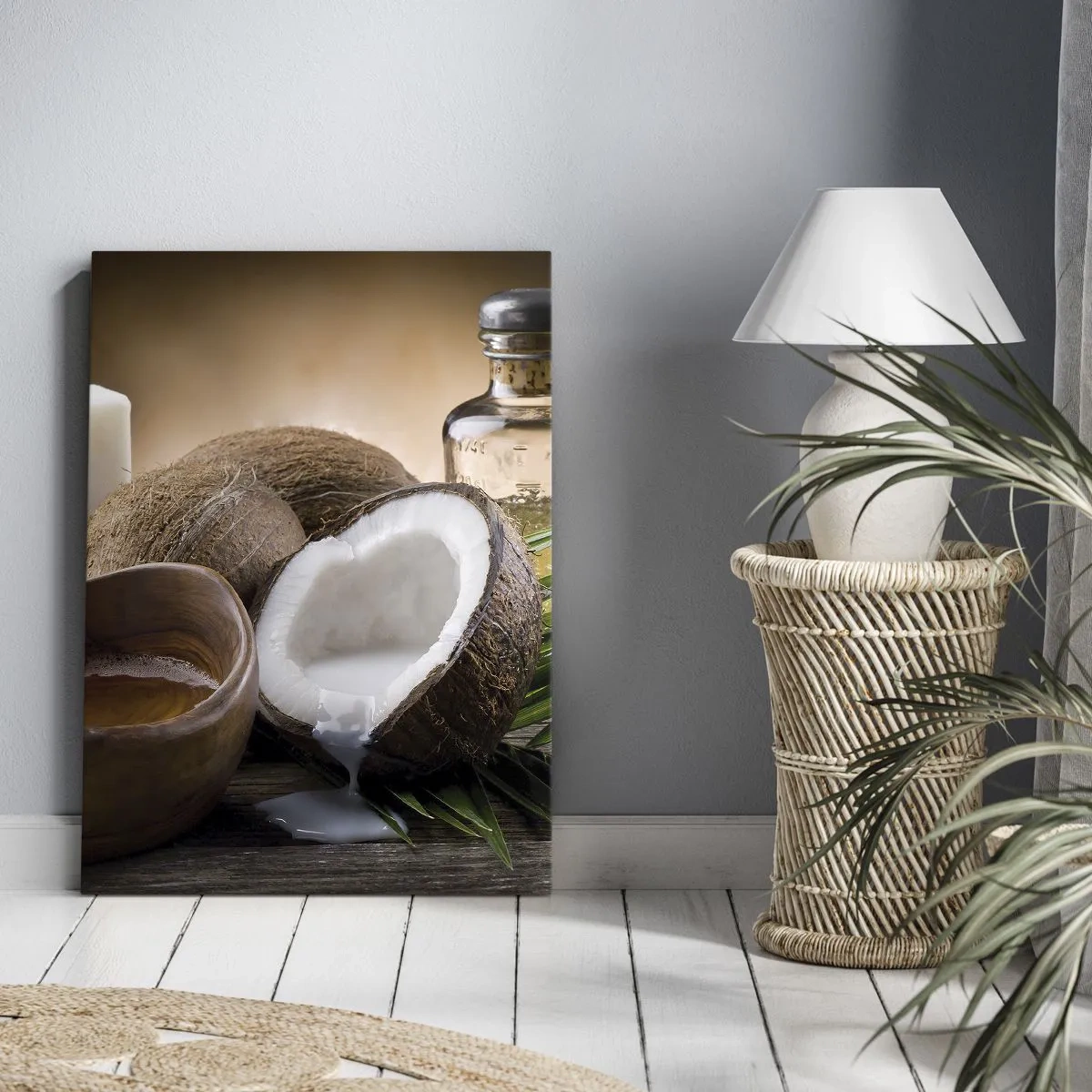 Vászonkép - Egészség a trópusi szigetekről - 55x100 cm