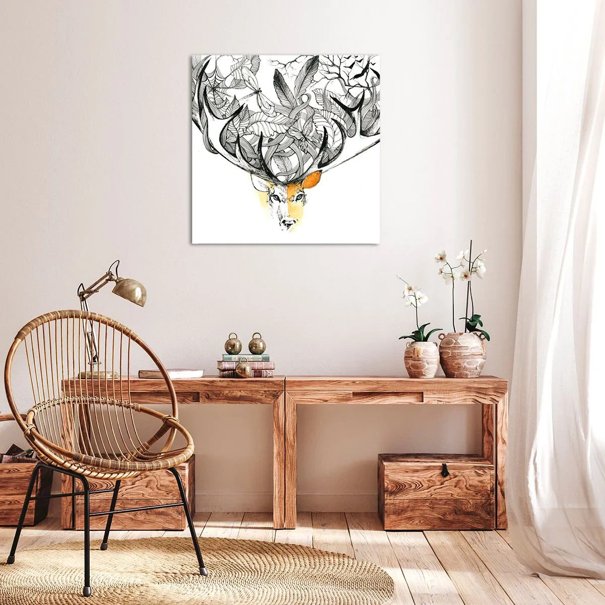 Vászonkép - A bőség szarvai - 70x70 cm