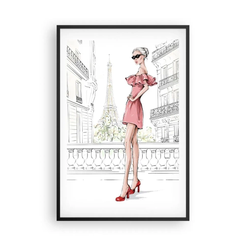 Poszter fehér keretben - Divatművészet - 61x91 cm