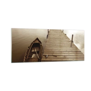 Üveg kép - Nagy béke - 100x40 cm