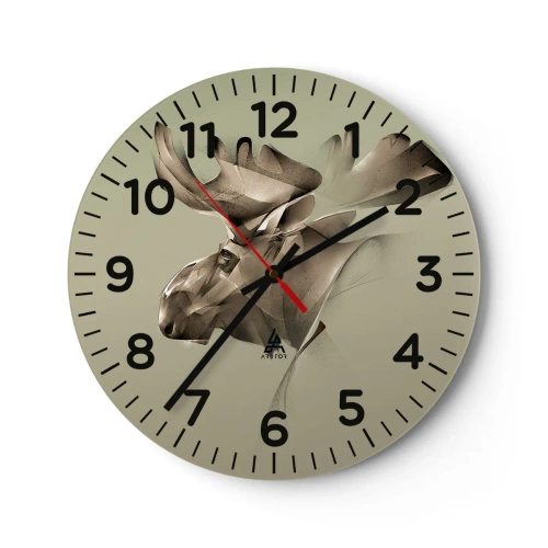 Falióra, Óra - A béke szelíd ereje - 40x40 cm