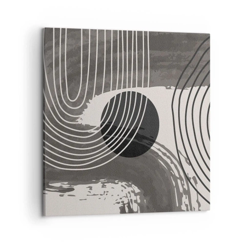 Vászonkép - Az ovális nyer - 50x50 cm