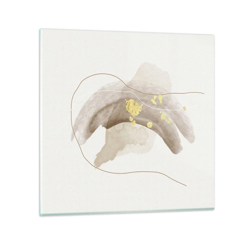 Üveg kép - Megtalált az űrben - 50x50 cm