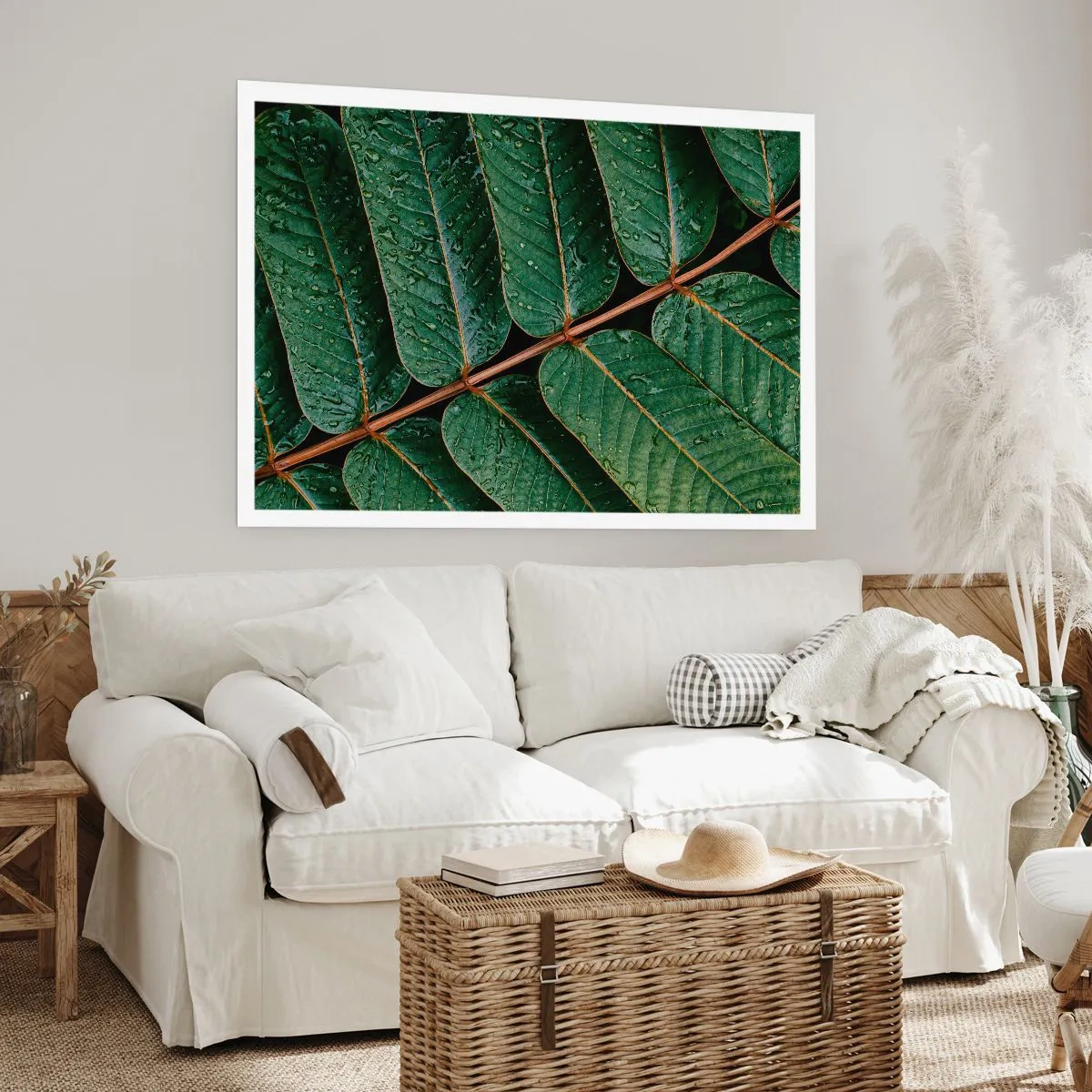 Poszter - Zöld ritmusban - 100x70 cm