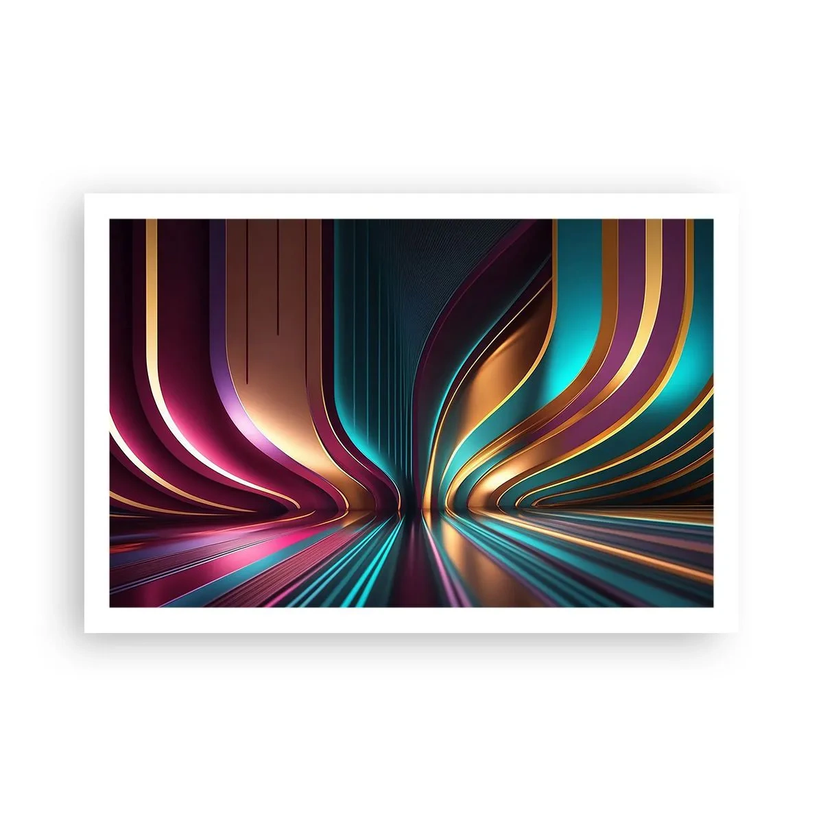 Poszter - A fény építészete - 91x61 cm