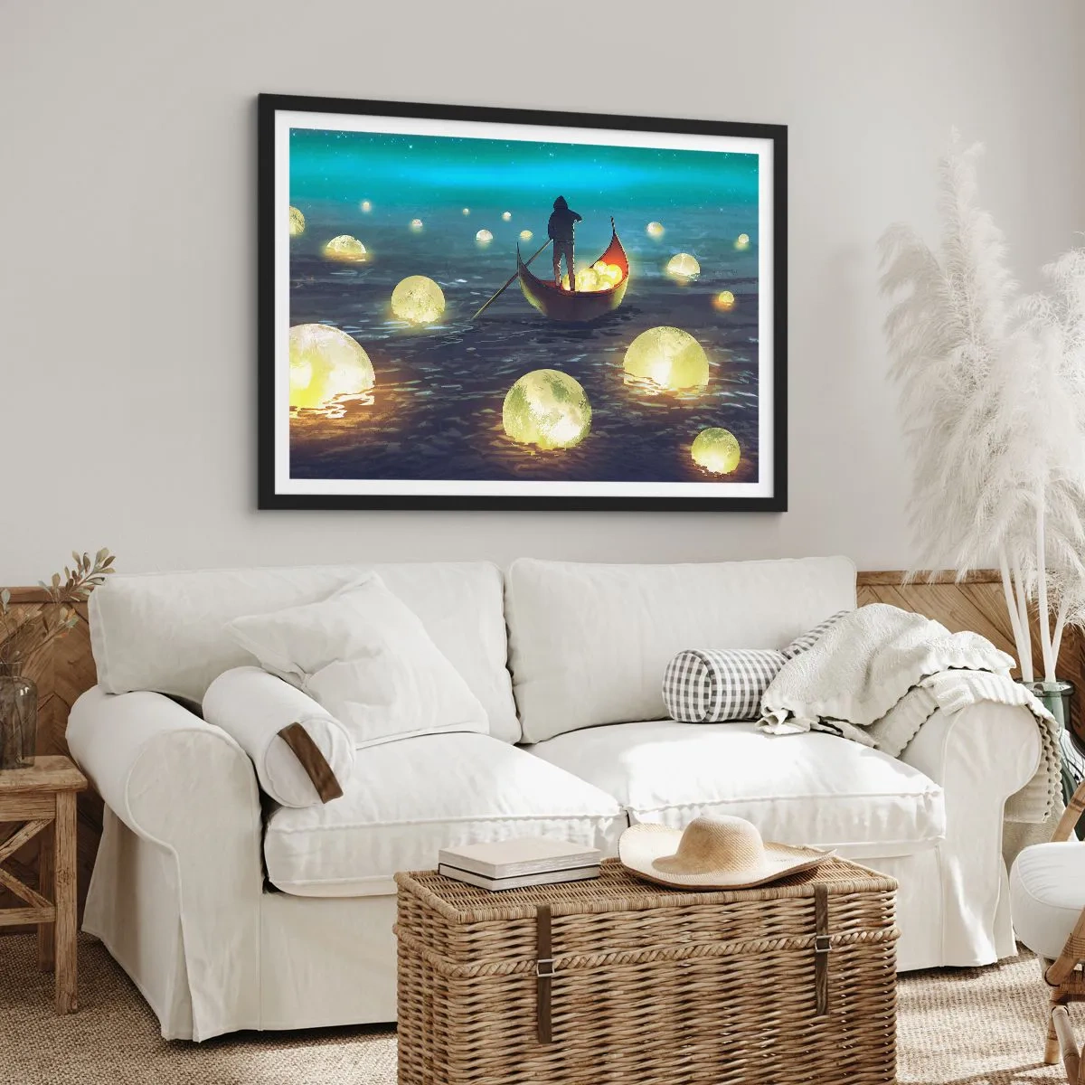 Poszter fehér keretben - Olyan dolgok, amelyekről a filozófusok soha nem álmodtak - 100x70 cm