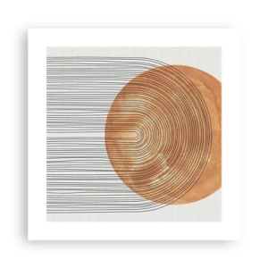 Poszter - Egy napsütéses kompozíció - 40x40 cm