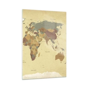 Üveg kép - Neked - az egész világ - 50x70 cm