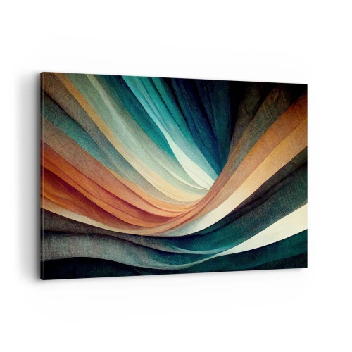 Vászonkép - Színekből szőtt - 120x80 cm