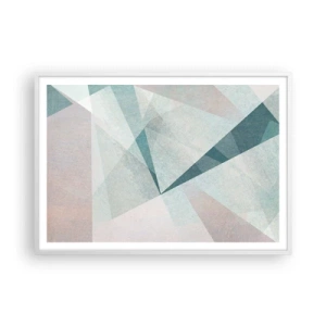 Poszter fekete keretben - Nyugodtan, de dinamikusan - 100x70 cm