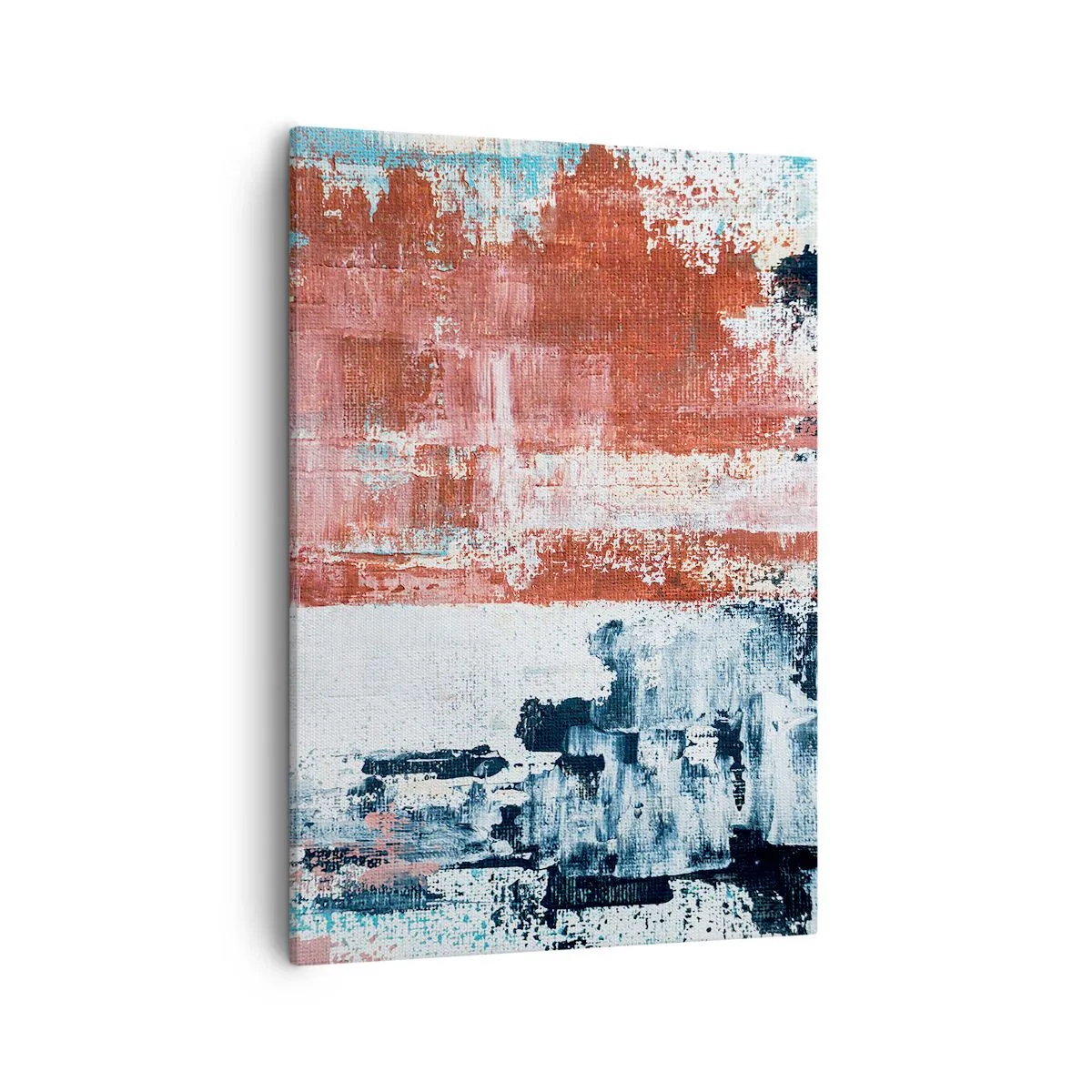 Vászonkép - Fele-fele absztrakt - 50x70 cm
