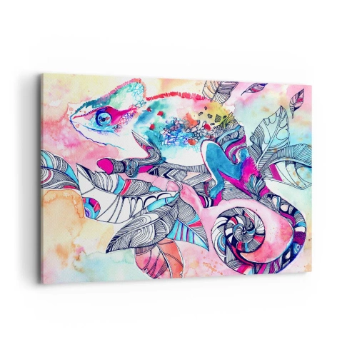 Vászonkép - Olyan színes, mint a mi világunk - 100x70 cm