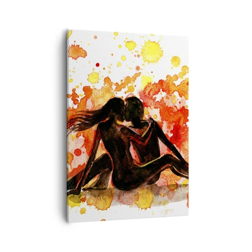 Vászonkép - És világosság lett - 50x70 cm