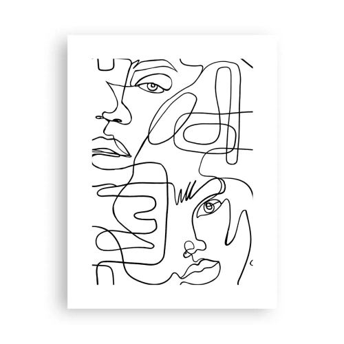 Poszter - Összegabalyodott érzelmekben - 30x40 cm