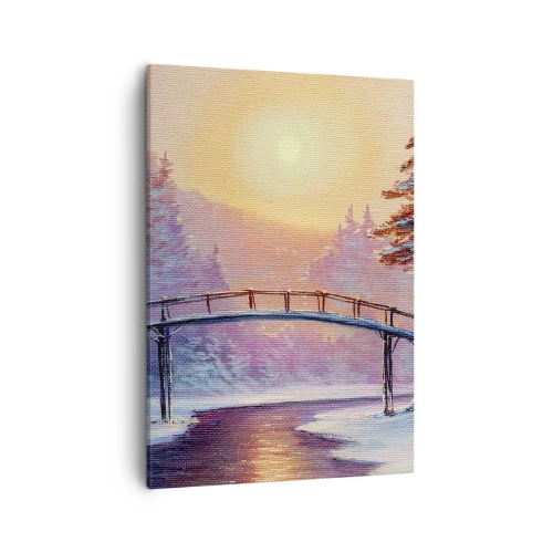 Vászonkép - Négy évszak - tél - 50x70 cm