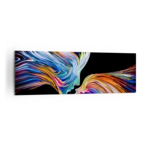 Vászonkép - Az energia és a fény fúziója - 160x50 cm