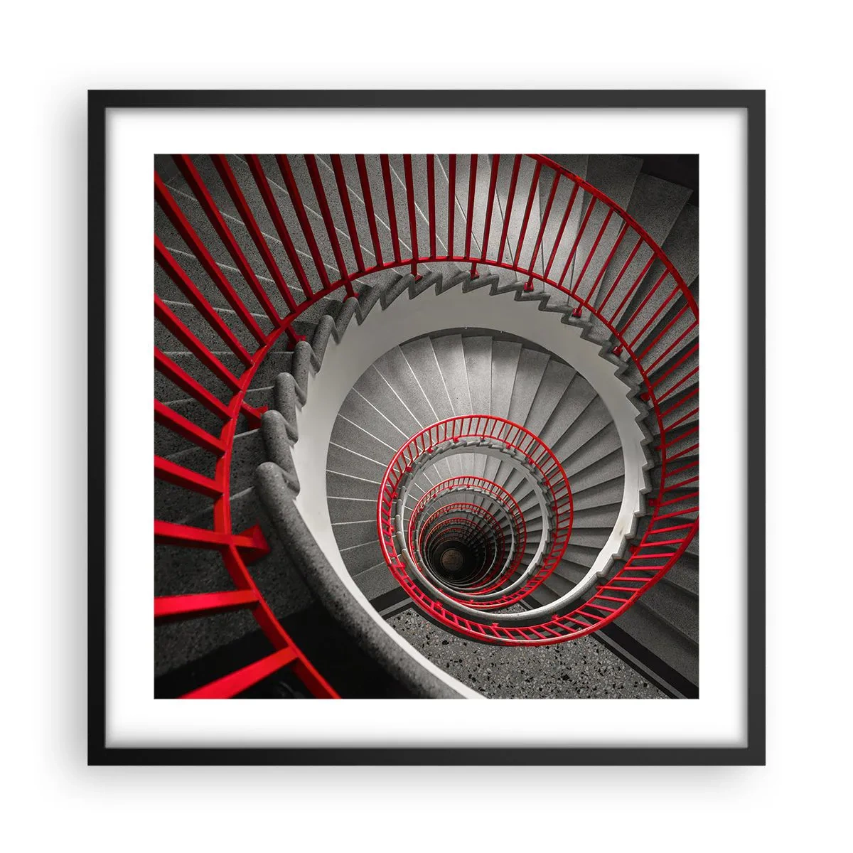 Poszter fehér keretben - Építészeti játékok - 50x50 cm